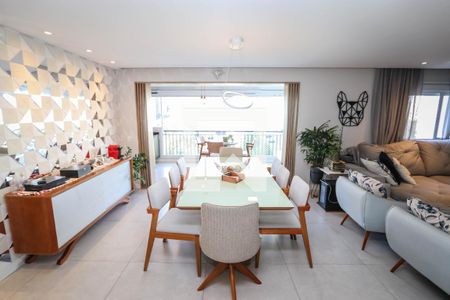 Sala de apartamento à venda com 3 quartos, 127m² em Jardim Caboré, São Paulo