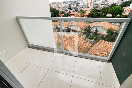 Varanda da Sala de apartamento para alugar com 2 quartos, 56m² em Parque Assunção, Taboão da Serra
