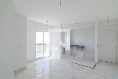 Sala de apartamento à venda com 2 quartos, 59m² em Vila Metalúrgica, Santo André