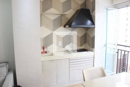 Varanda gourmet da sala de apartamento para alugar com 2 quartos, 75m² em Jardim Flor da Montanha, Guarulhos