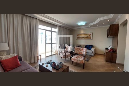 Sala de apartamento à venda com 3 quartos, 150m² em Jardim Bela Vista, Santo André