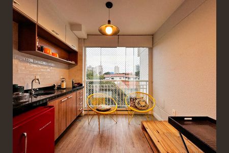 Varanda Integrada de apartamento para alugar com 2 quartos, 72m² em Vila Congonhas, São Paulo