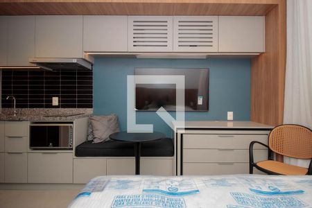 Apartamento para alugar com 26m², 1 quarto e sem vagaSala/Quarto