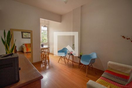 Sala de apartamento para alugar com 1 quarto, 47m² em Rio Comprido, Rio de Janeiro