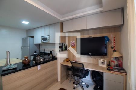 Sala de kitnet/studio à venda com 1 quarto, 32m² em Jardim Caravelas, São Paulo