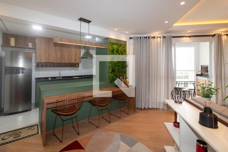 Sala de apartamento para alugar com 2 quartos, 86m² em Parque Esplanada, Embu das Artes