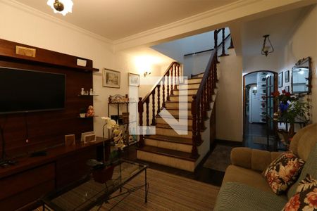 Sala de casa à venda com 3 quartos, 300m² em Cidade São Jorge, Santo André
