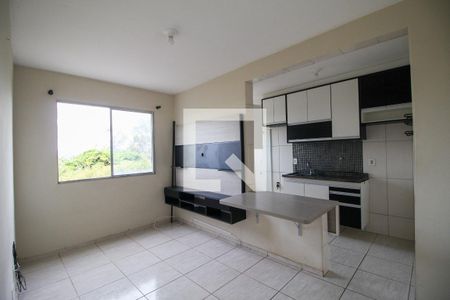 Sala de apartamento para alugar com 2 quartos, 55m² em Vossoroca, Votorantim