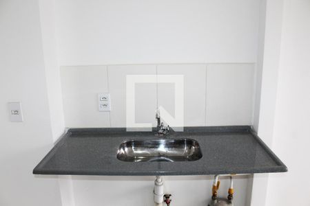 Cozinha de apartamento para alugar com 1 quarto, 29m² em Barra Funda, São Paulo