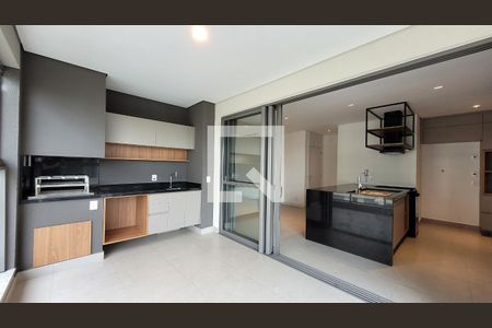 Área gourmet de apartamento para alugar com 3 quartos, 124m² em Nova Campinas, Campinas