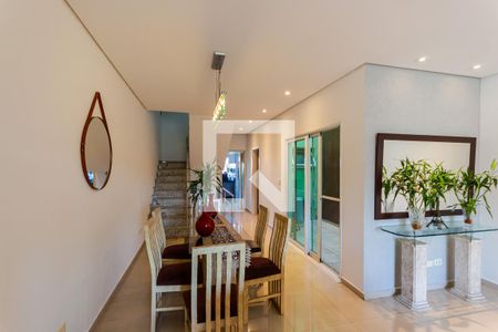 Sala de jantar de casa à venda com 3 quartos, 229m² em Parque Jaçatuba, Santo André