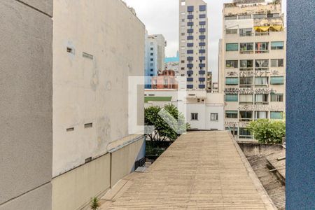 Vista do Studio de kitnet/studio para alugar com 1 quarto, 33m² em Vila Buarque, São Paulo