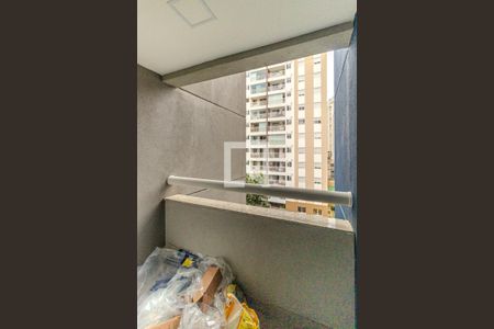 Varanda de kitnet/studio à venda com 1 quarto, 33m² em Vila Buarque, São Paulo