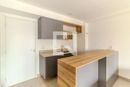 Cozinha de kitnet/studio para alugar com 1 quarto, 33m² em Vila Buarque, São Paulo
