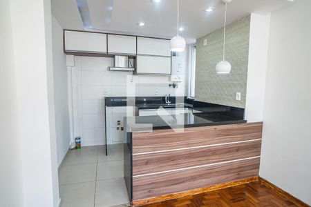 Cozinha americana de apartamento para alugar com 1 quarto, 60m² em Botafogo, Rio de Janeiro