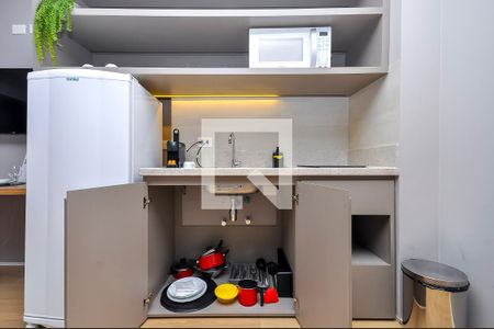 Studio à venda com 36m², 1 quarto e sem vaga Studio à venda com 36m², 1 quarto e sem vagaCozinha