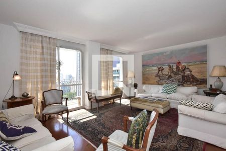 Sala de apartamento para alugar com 3 quartos, 204m² em Vila Suzana, São Paulo