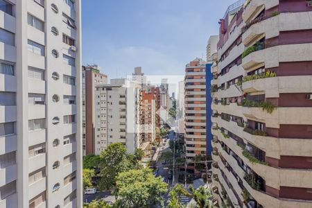 Vista da Varanda de apartamento à venda com 1 quarto, 51m² em Jardim Paulista, São Paulo