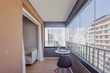 Apartamento à venda com 51m², 1 quarto e sem vagaVaranda