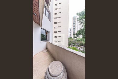 Sacada da Sala de apartamento para alugar com 5 quartos, 220m² em Campo Belo, São Paulo