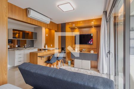 Sala de apartamento para alugar com 1 quarto, 44m² em Pinheiros, São Paulo