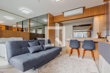 Sala de apartamento para alugar com 1 quarto, 44m² em Pinheiros, São Paulo