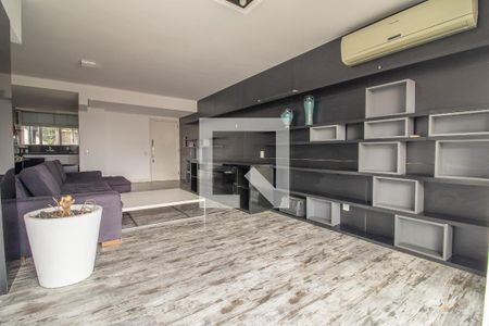 Sala de apartamento à venda com 1 quarto, 115m² em Higienópolis, Porto Alegre