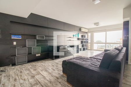 Sala de apartamento à venda com 1 quarto, 115m² em Higienópolis, Porto Alegre