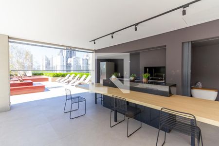 Apartamento para alugar com 25m², 1 quarto e sem vaga Apartamento para alugar com 25m², 1 quarto e sem vagaÁrea comum - Churrasqueira