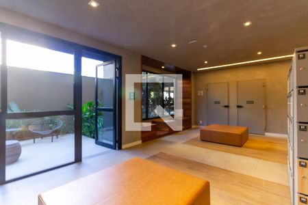 Apartamento para alugar com 25m², 1 quarto e sem vaga Apartamento para alugar com 25m², 1 quarto e sem vagaHall social