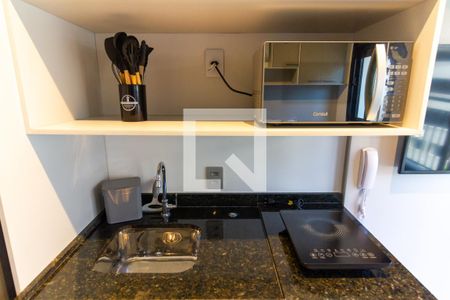 Apartamento para alugar com 25m², 1 quarto e sem vaga Apartamento para alugar com 25m², 1 quarto e sem vagaStudio Cozinha
