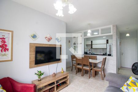 Sala de apartamento à venda com 3 quartos, 64m² em Picanço, Guarulhos