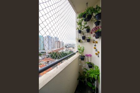 Sacada da Sala de apartamento à venda com 3 quartos, 64m² em Picanço, Guarulhos