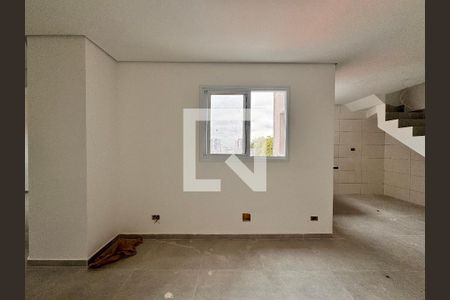 Sala de apartamento à venda com 2 quartos, 99m² em Vila Guarani, Santo André