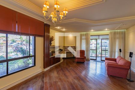 Sala de apartamento à venda com 3 quartos, 150m² em Mangabeiras, Belo Horizonte