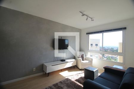 Sala de apartamento para alugar com 3 quartos, 76m² em Marechal Rondon, Canoas