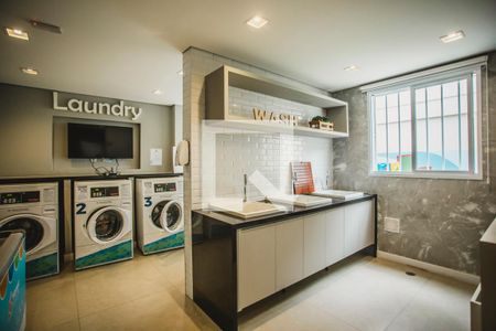 Apartamento para alugar com 38m², 2 quartos e sem vagaÁrea comum - Lavandeiria Coletiva