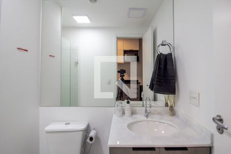 2 Banheiro de kitnet/studio para alugar com 1 quarto, 24m² em Consolação, São Paulo