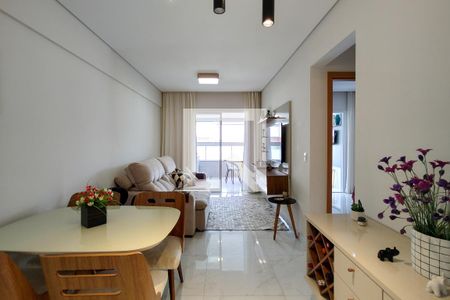 Sala de apartamento para alugar com 2 quartos, 87m² em Vila Caiçara, Praia Grande