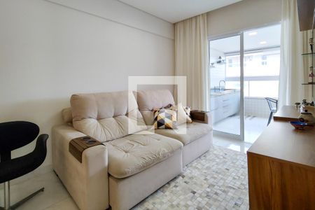 Sala de apartamento para alugar com 2 quartos, 87m² em Vila Caiçara, Praia Grande