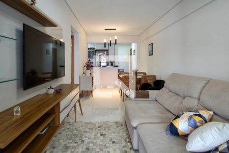 Sala de apartamento para alugar com 2 quartos, 87m² em Vila Caiçara, Praia Grande