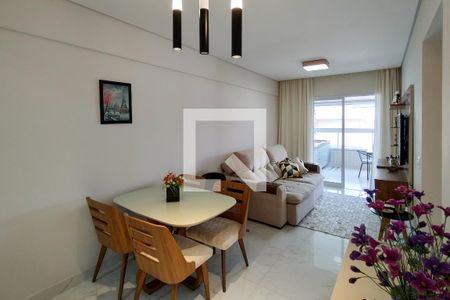 Sala de apartamento para alugar com 2 quartos, 87m² em Vila Caiçara, Praia Grande