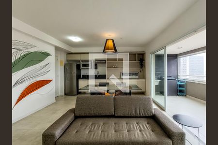Sala de apartamento à venda com 1 quarto, 66m² em Parque Industrial Tomas Edson, São Paulo