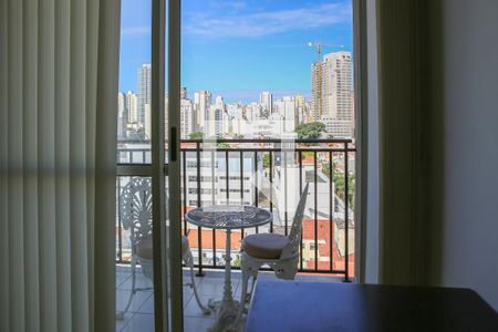 Vista da Sala de apartamento para alugar com 1 quarto, 42m² em Água Branca, São Paulo