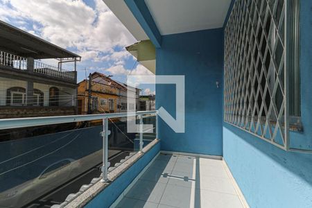 Varanda da Sala de casa de condomínio para alugar com 2 quartos, 85m² em Del Castilho, Rio de Janeiro
