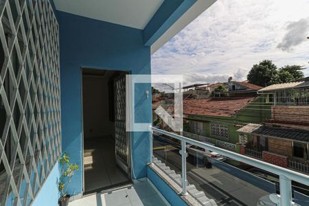 Varanda da Sala de casa de condomínio para alugar com 2 quartos, 85m² em Del Castilho, Rio de Janeiro