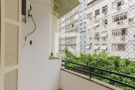 Varanda da Sala de apartamento à venda com 4 quartos, 164m² em Leme, Rio de Janeiro