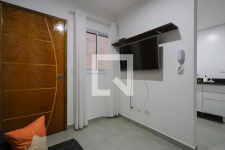 Sala de casa de condomínio para alugar com 1 quarto, 40m² em Vila Isolina Mazzei, São Paulo