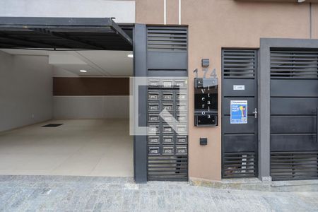 Casa de condomínio para alugar com 40m², 1 quarto e sem vagaFachada do condomínio