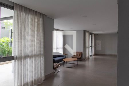 Apartamento à venda com 85m², 2 quartos e 2 vagasHall social